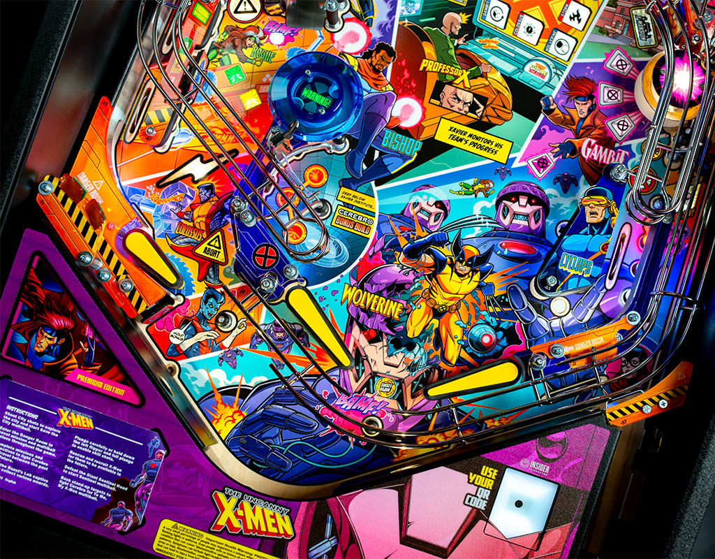 The Uncanny X-Men Premium Pinball Machine