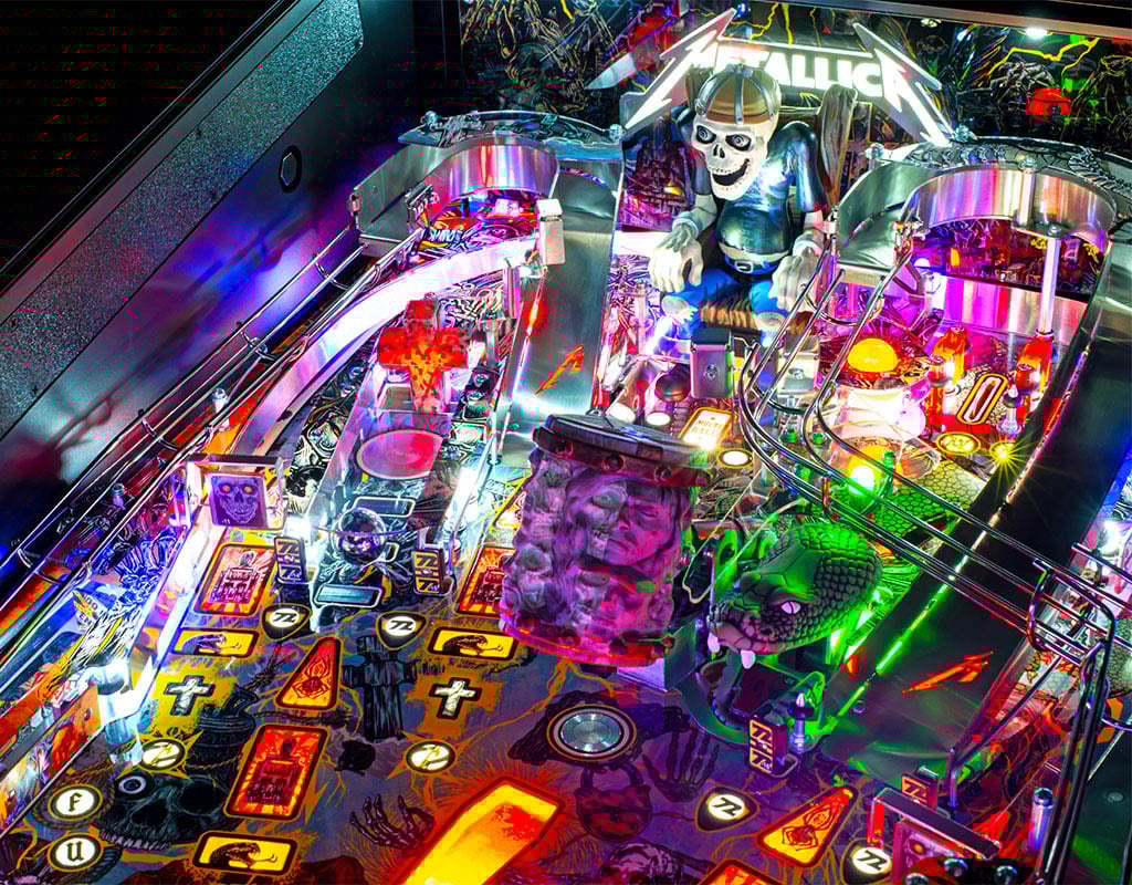 Metallica Remastered Premium Pinball Machine