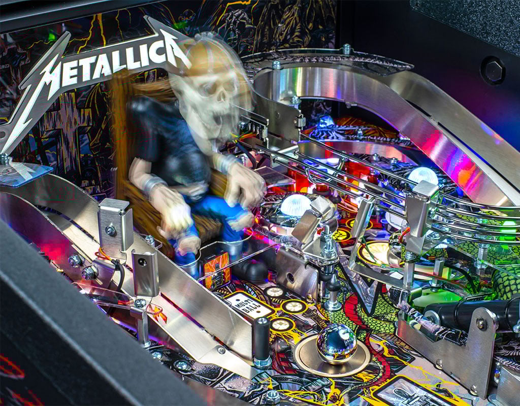 Metallica Remastered Premium Pinball Machine
