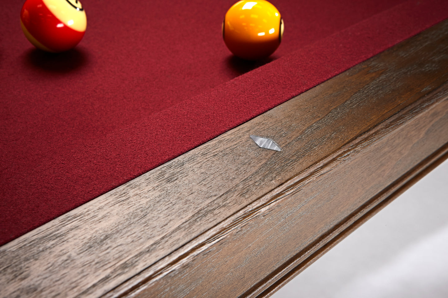 Brunswick Brae Loch 8ft American Billiards Table with Drop Pocket - Nutmeg