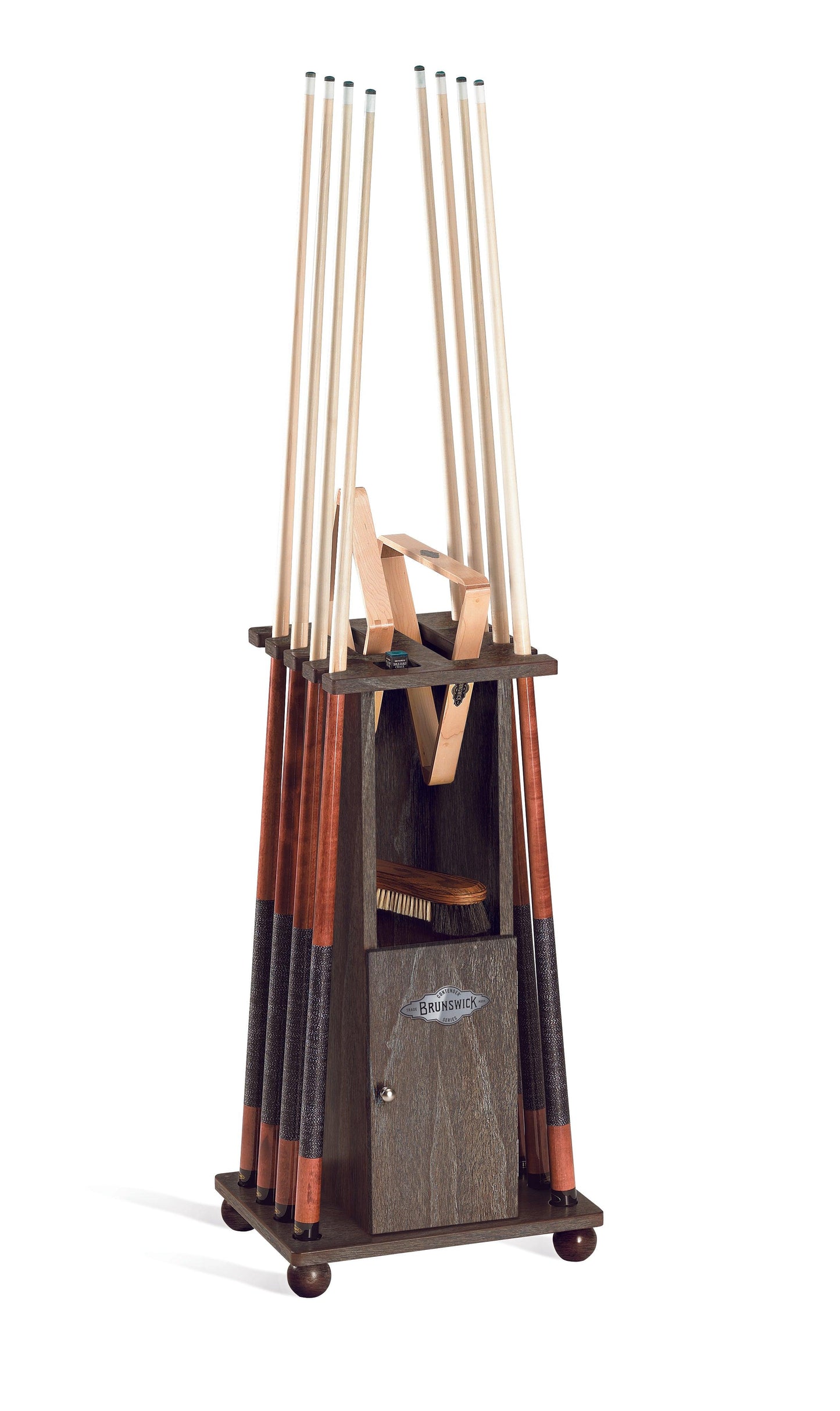 Heritage Floor Cue Rack - Games Room