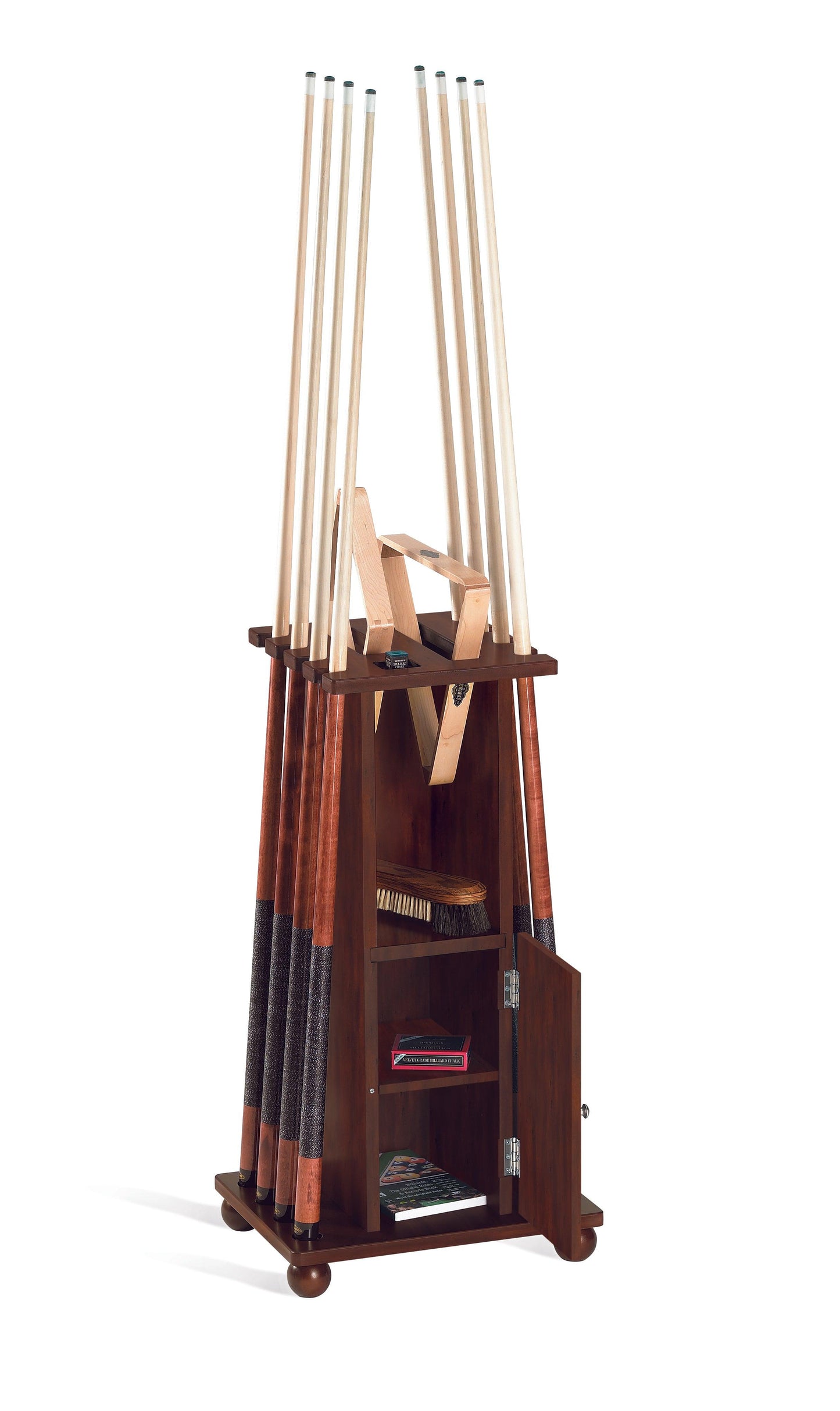 Heritage Floor Cue Rack - Games Room