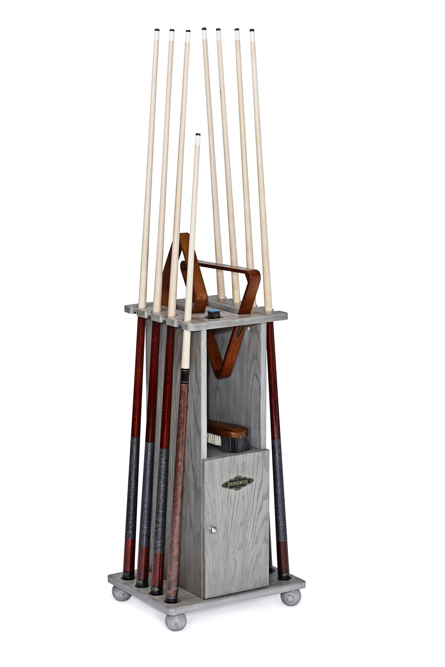 Heritage Floor Cue Rack - Games Room