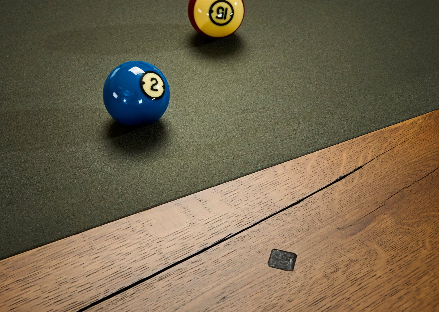 Brunswick Parsons 8ft American Pool Table - Natural Dry Oak