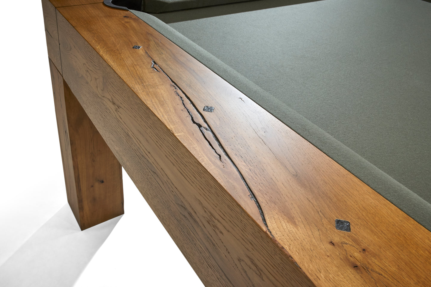 Brunswick Parsons 8ft American Pool Table - Natural Dry Oak