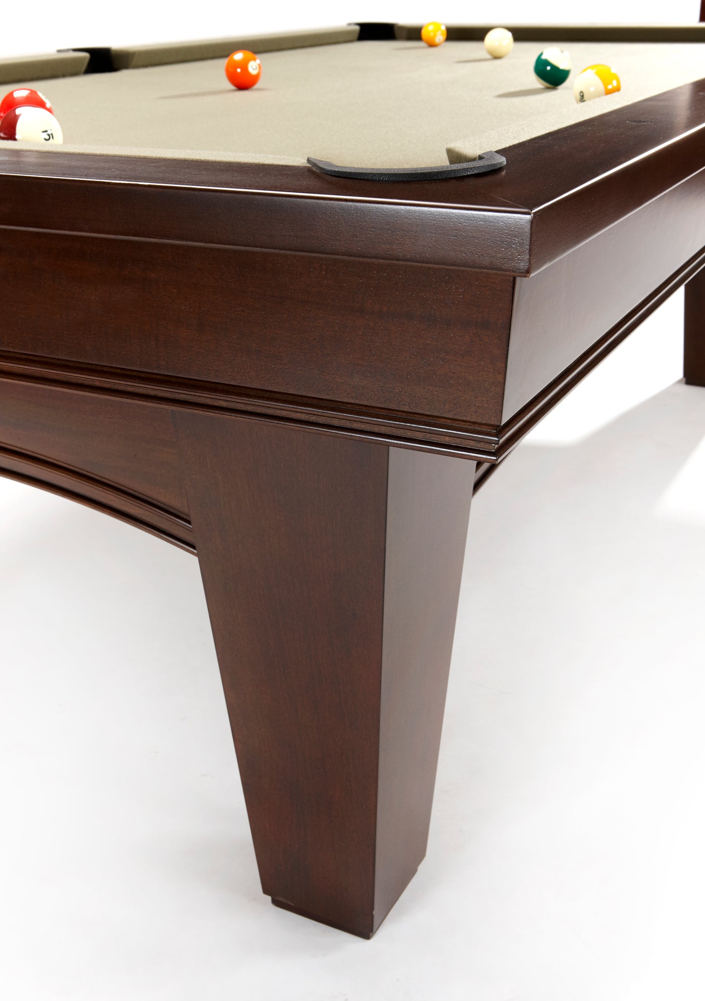 Brunswick Wingfield 8ft American Pool Table - Espresso