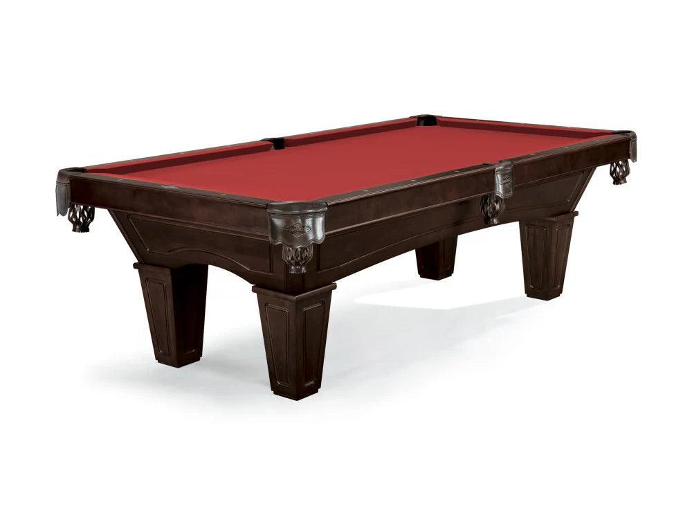 Brunswick Allenton 8ft American Pool Table with Tapered Leg - Espresso - Games Room