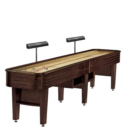Brunswick Andover 14ft Shuffleboard Table - Espresso - Games Room