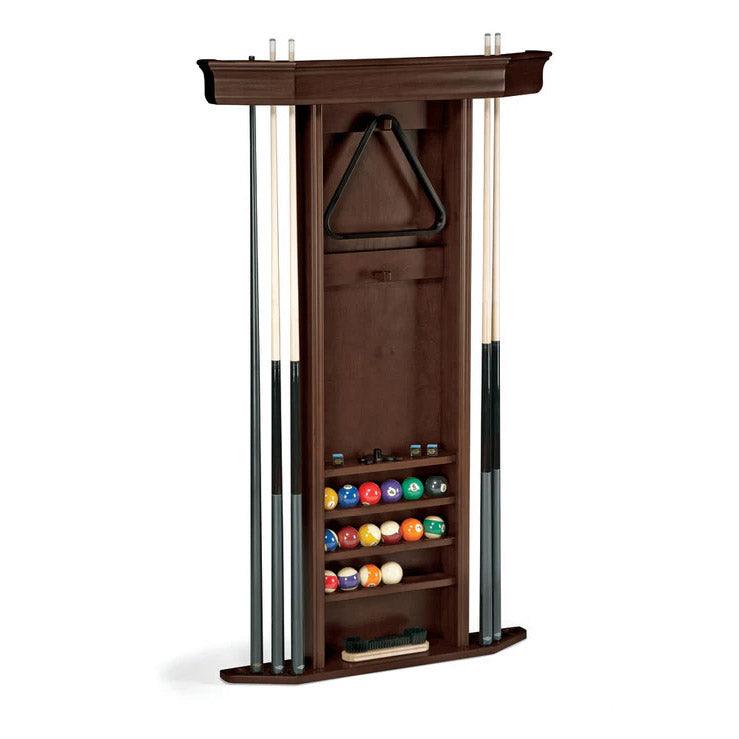Wall Cue Rack - Heritage Expresso (add on) - Games Room