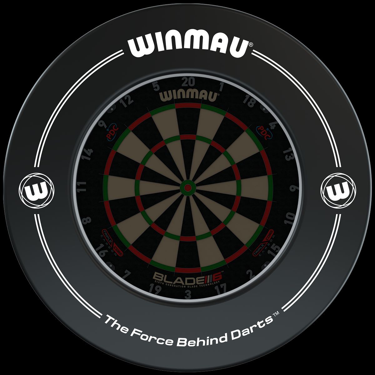 Winmau Printed Black Surround
