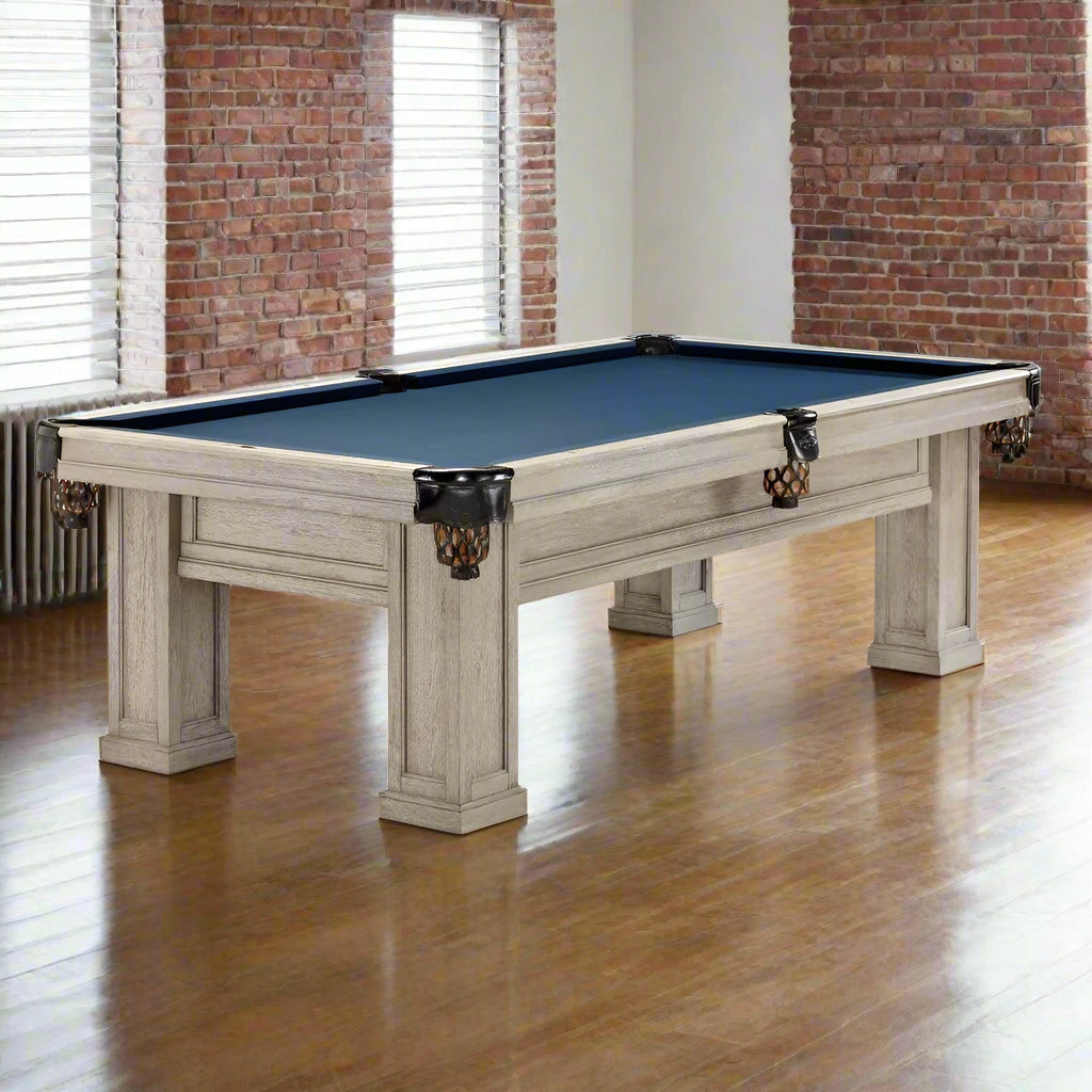 Brunswick Oakland 8ft American Pool Table - Rustic Grey - Games Room