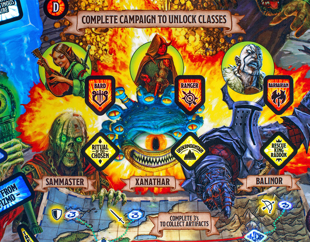 Dungeons & Dragons - The Tyrant's Eye Pro Pinball Machine