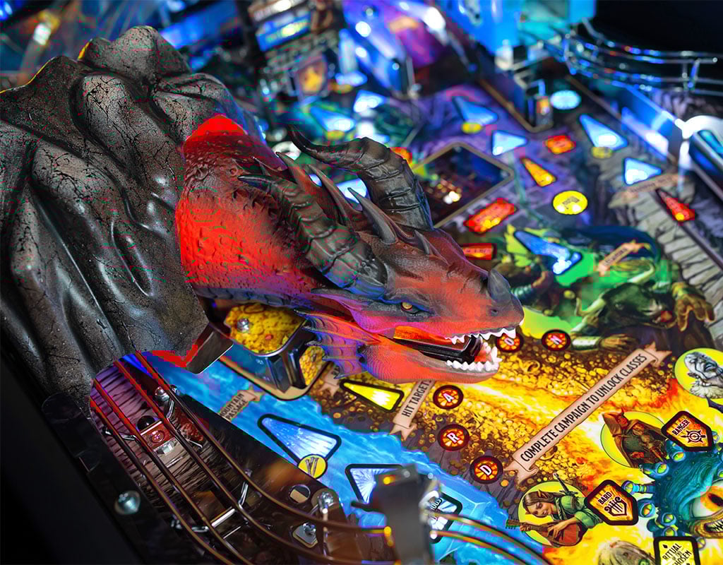 Dungeons & Dragons - The Tyrant's Eye Pro Pinball Machine