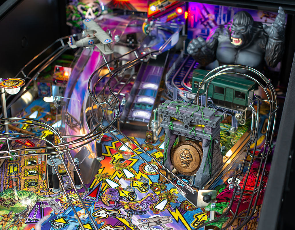 King Kong: Myth of Terror Island Premium Pinball Machine