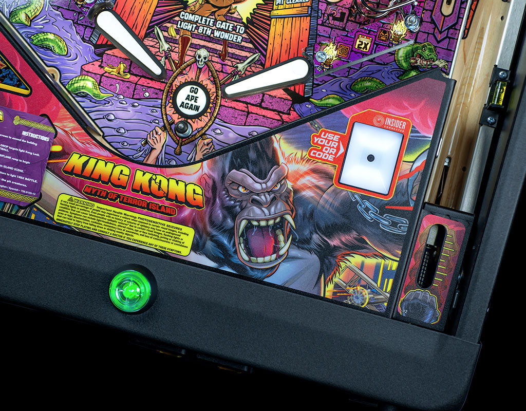King Kong: Myth of Terror Island Premium Pinball Machine