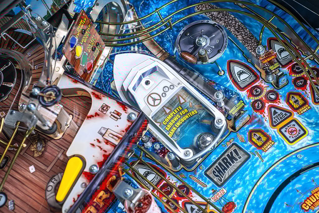 JAWS 50th Anniversary Premium Pinball Machine