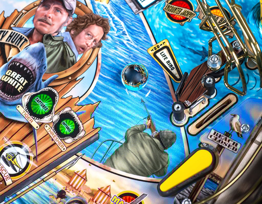 JAWS 50th Anniversary Premium Pinball Machine