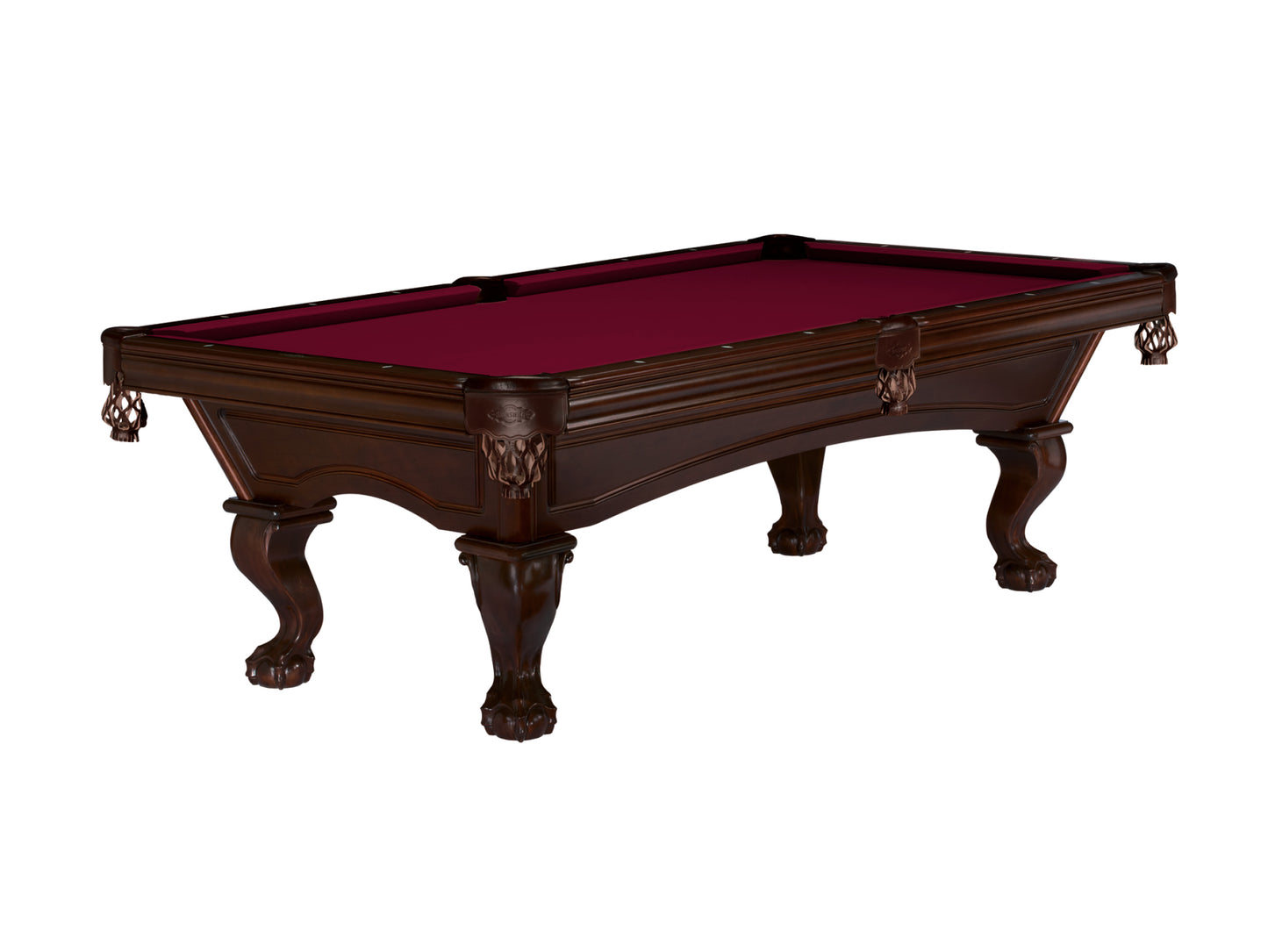 Brunswick Glenwood 9ft American Billiards Table with Talon Ball And Claw - Espresso