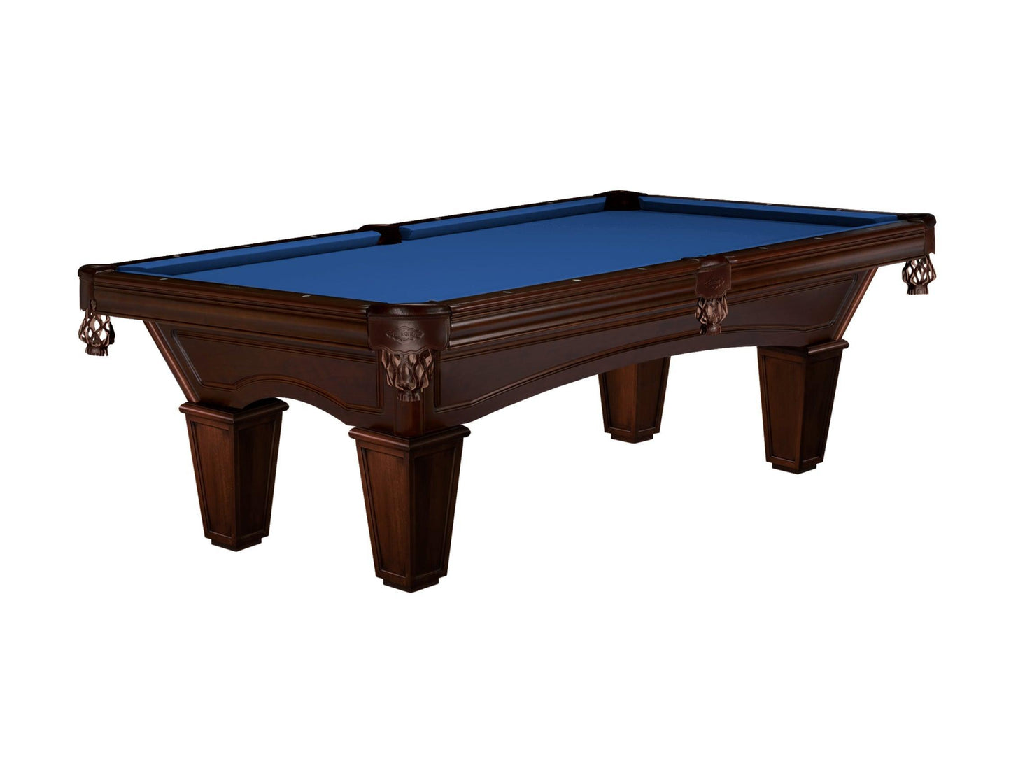 Brunswick Glenwood 8ft American Billiards Table with Tapered Leg - Espresso - Games Room