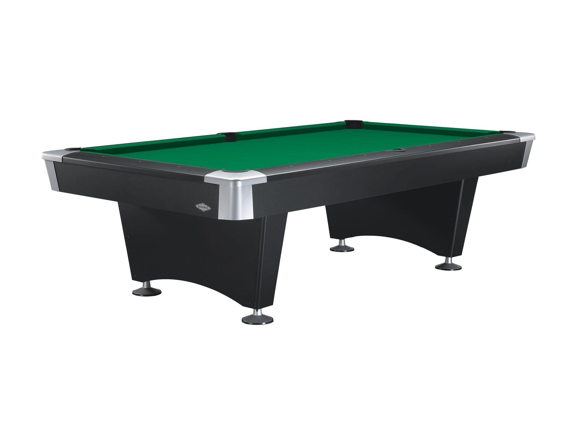 Brunswick Black Wolf 8ft American Pool Table - Matte Black - Games Room