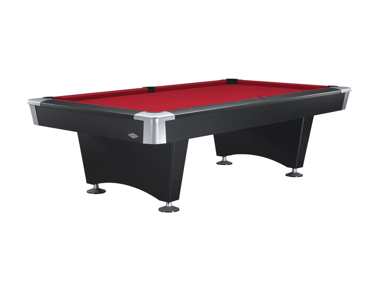 Brunswick Black Wolf 8ft American Pool Table - Matte Black - Games Room