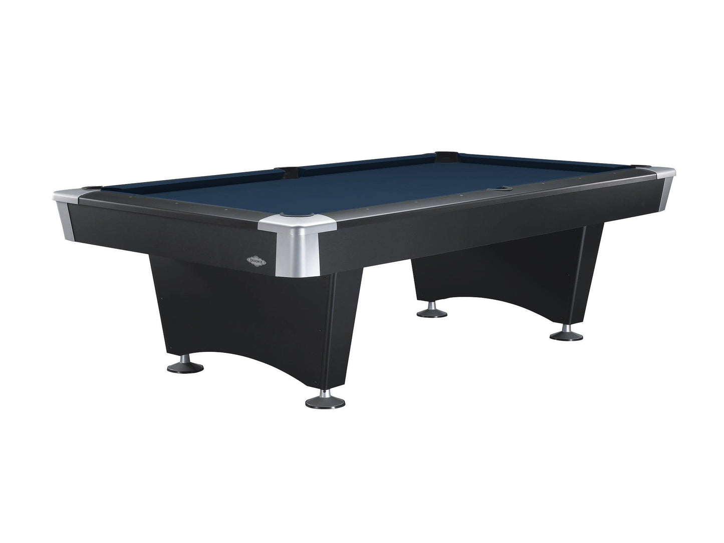 Brunswick Black Wolf 8ft American Pool Table - Matte Black - Games Room