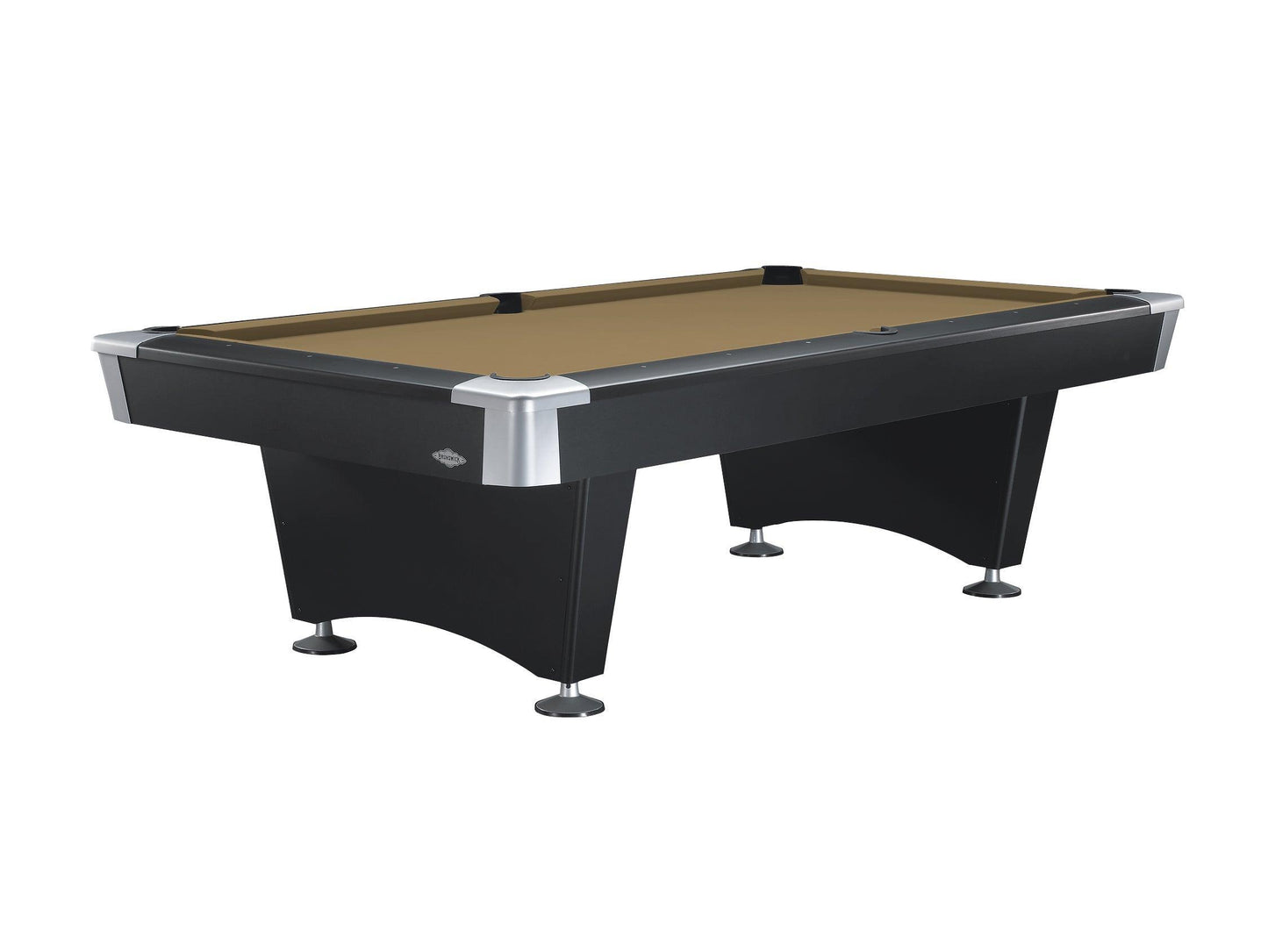 Brunswick Black Wolf 8ft American Pool Table - Matte Black - Games Room