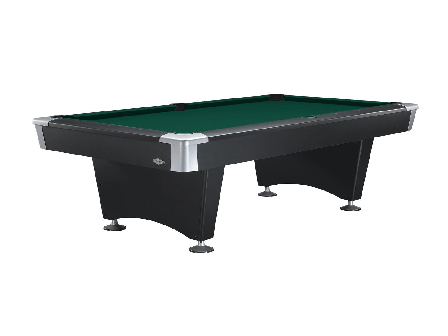 Brunswick Black Wolf 8ft American Pool Table - Matte Black - Games Room