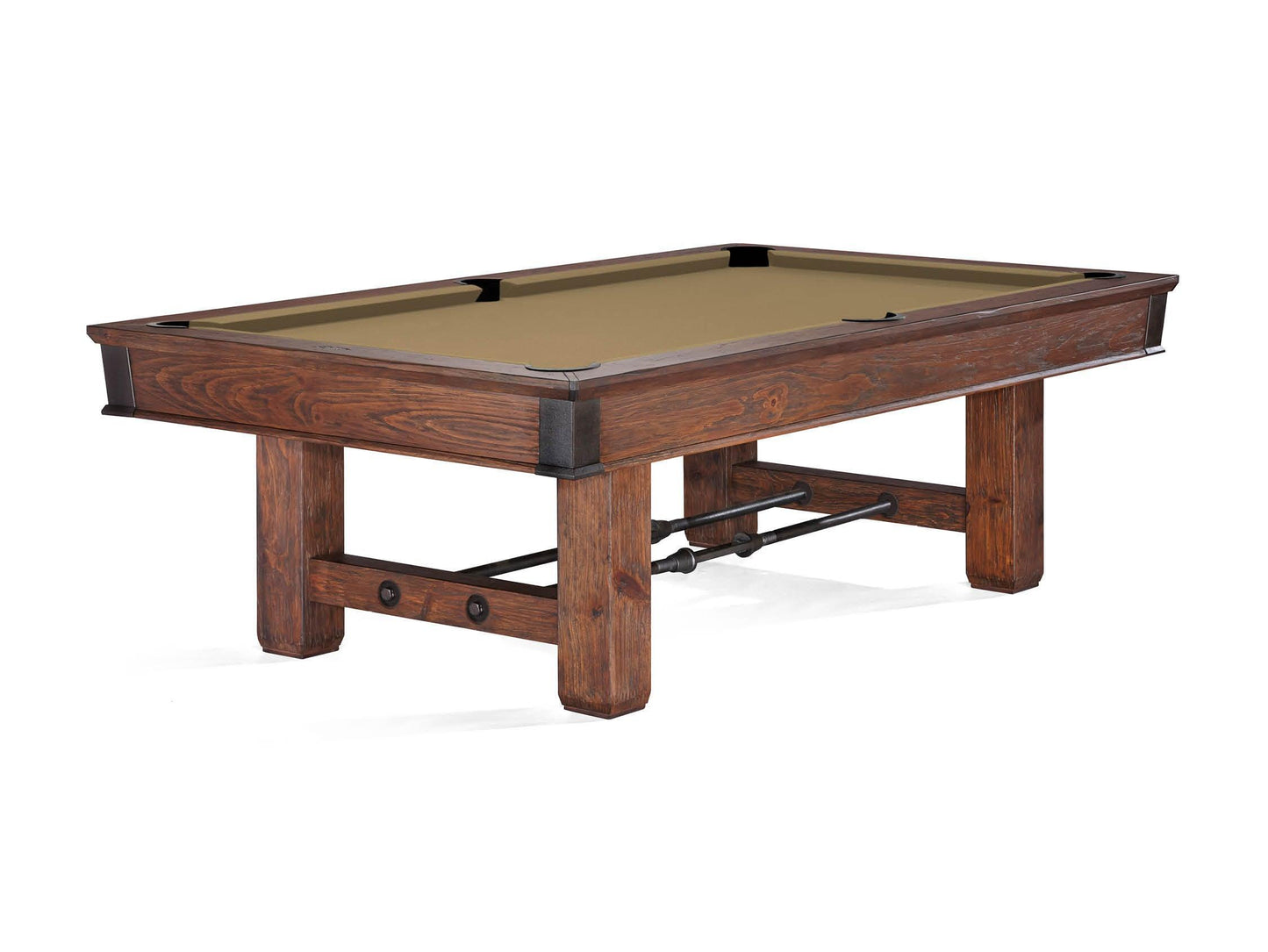 Brunswick Canton 8ft American Pool Table With Drop Pocket - Black Forest - Games Room