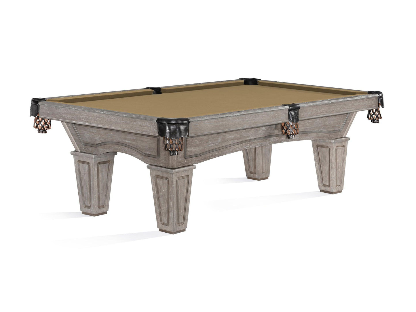 Brunswick Allenton 8ft American Billiards Table with Tapered Leg - Driftwood - Games Room