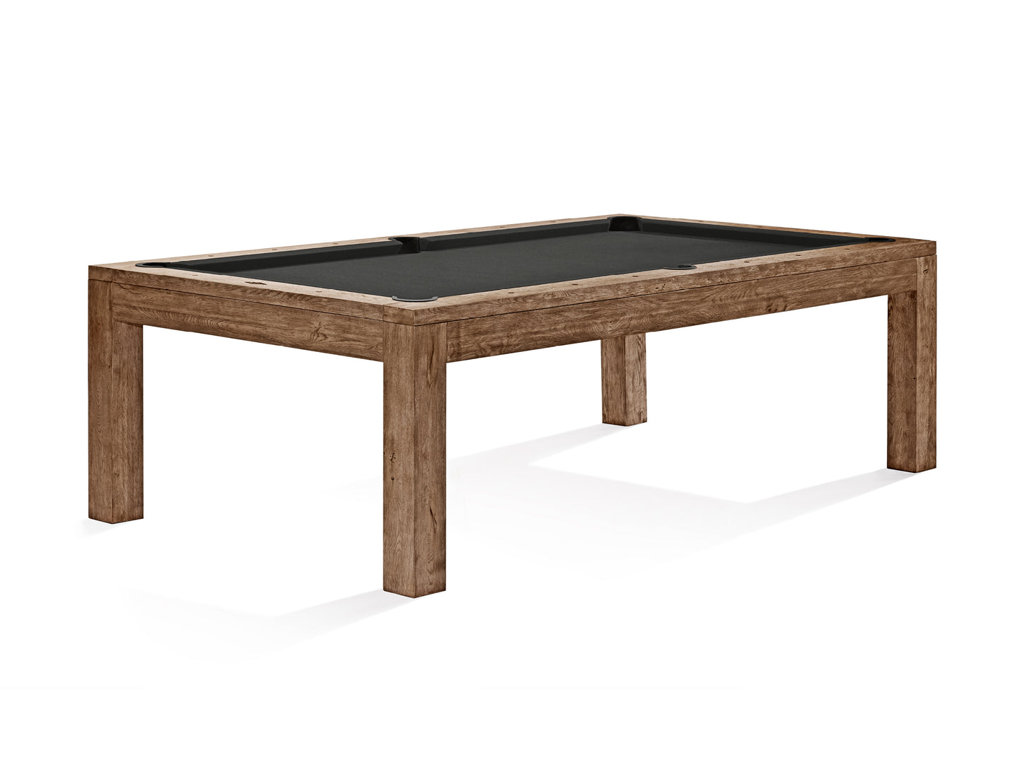 Brunswick Sanibel 8ft American Pool Table - Rustic Dark Brown