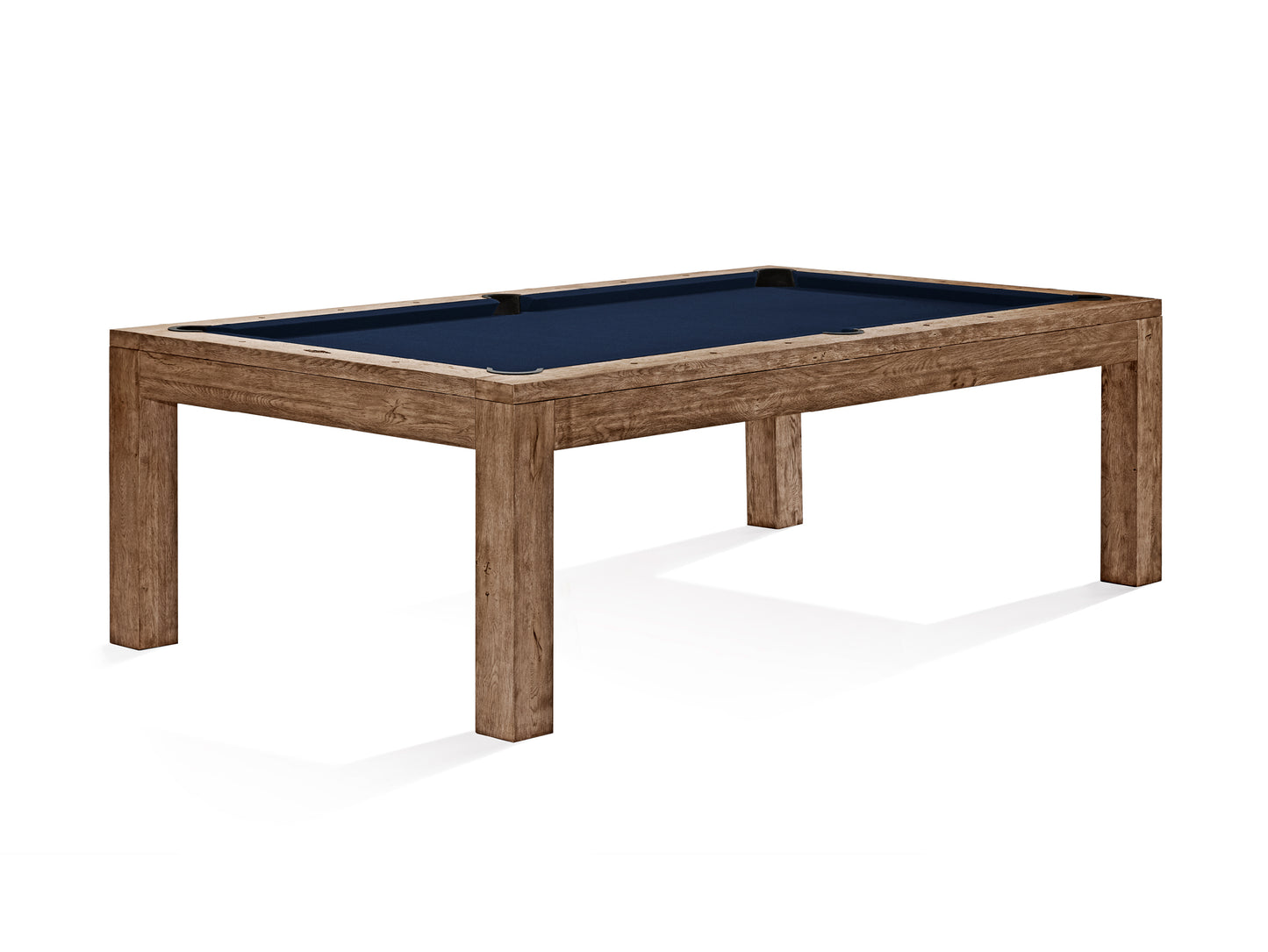 Brunswick Sanibel 8ft American Pool Table - Rustic Dark Brown