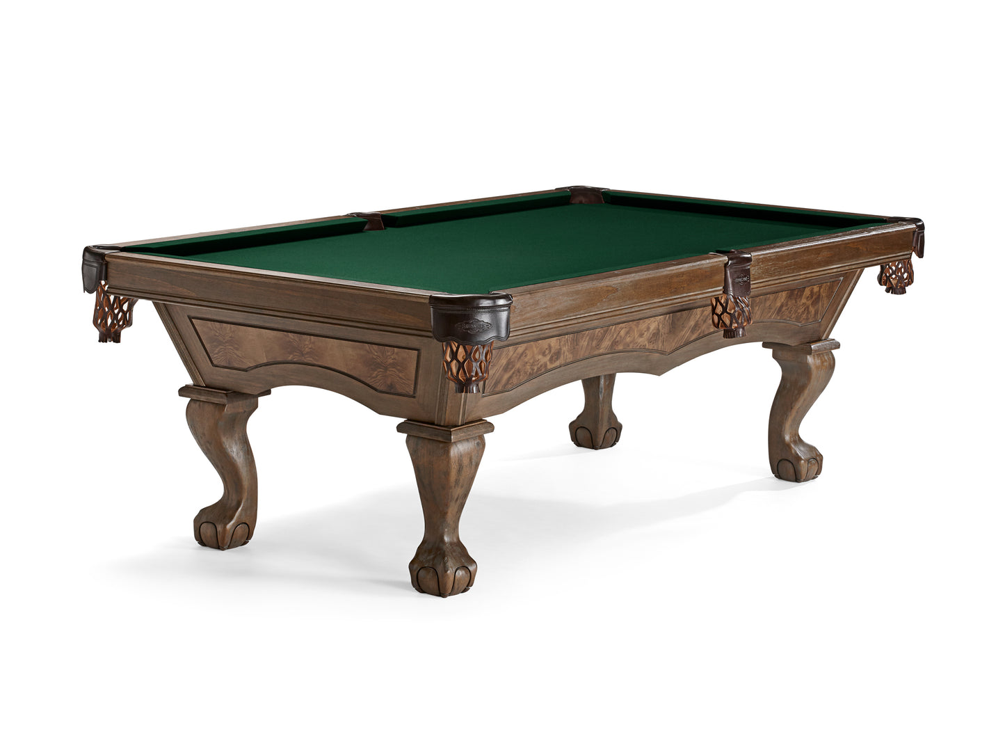 Brunswick Brae Loch 8ft American Billiards Table with Drop Pocket - Nutmeg