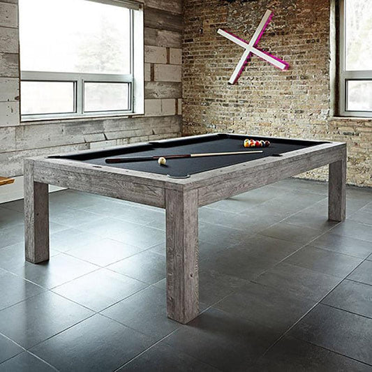 Brunswick Sanibel 8ft American Pool Table - Rustic Grey - Games Room