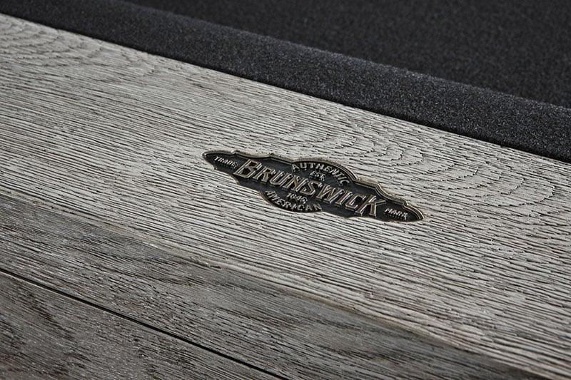 Brunswick Sanibel 8ft American Pool Table - Rustic Grey - Games Room