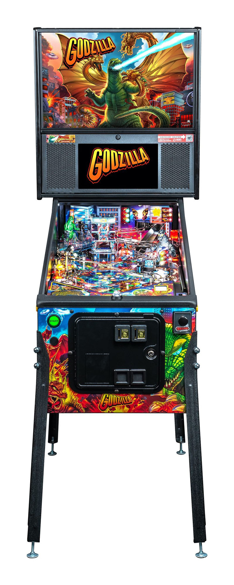 Godzilla Premium Pinball Machine
