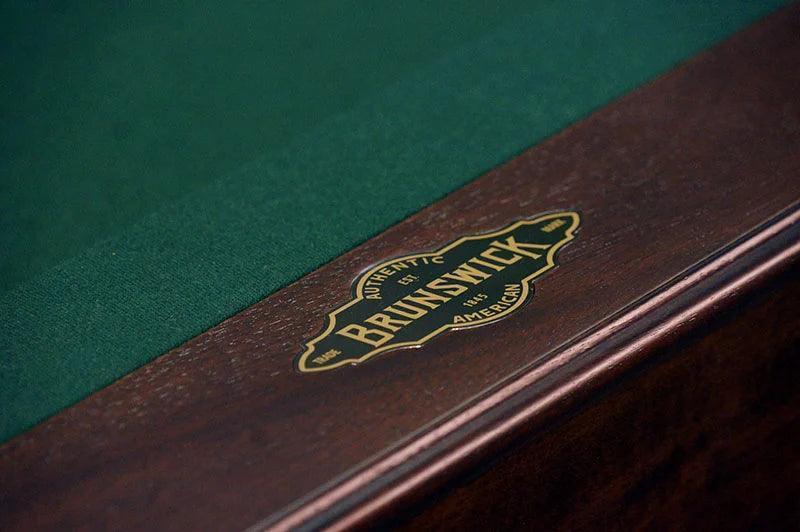 Brunswick Allenton 8ft American Pool Table with Ball And Claw Leg - Espresso - Games Room