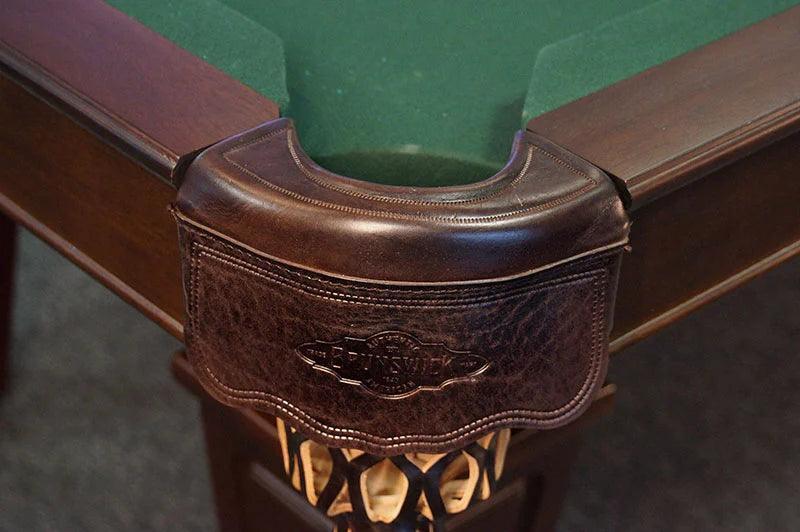 Brunswick Allenton 8ft American Pool Table with Ball And Claw Leg - Espresso - Games Room