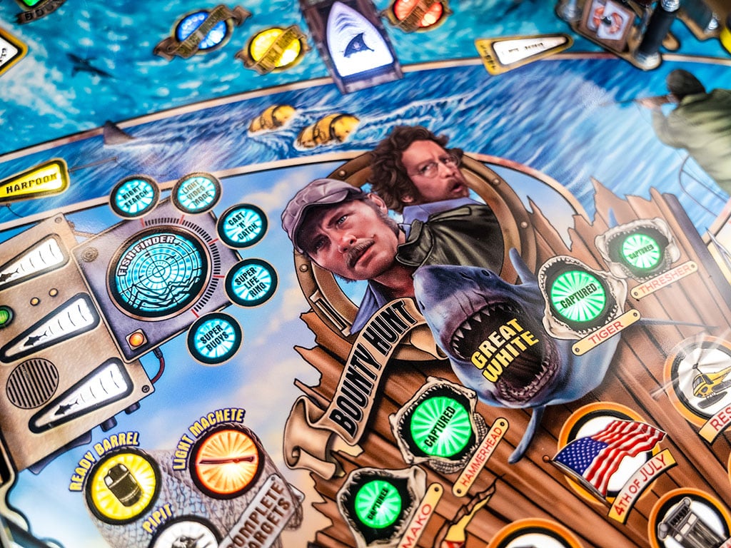 Jaws Premium Pinball Machine