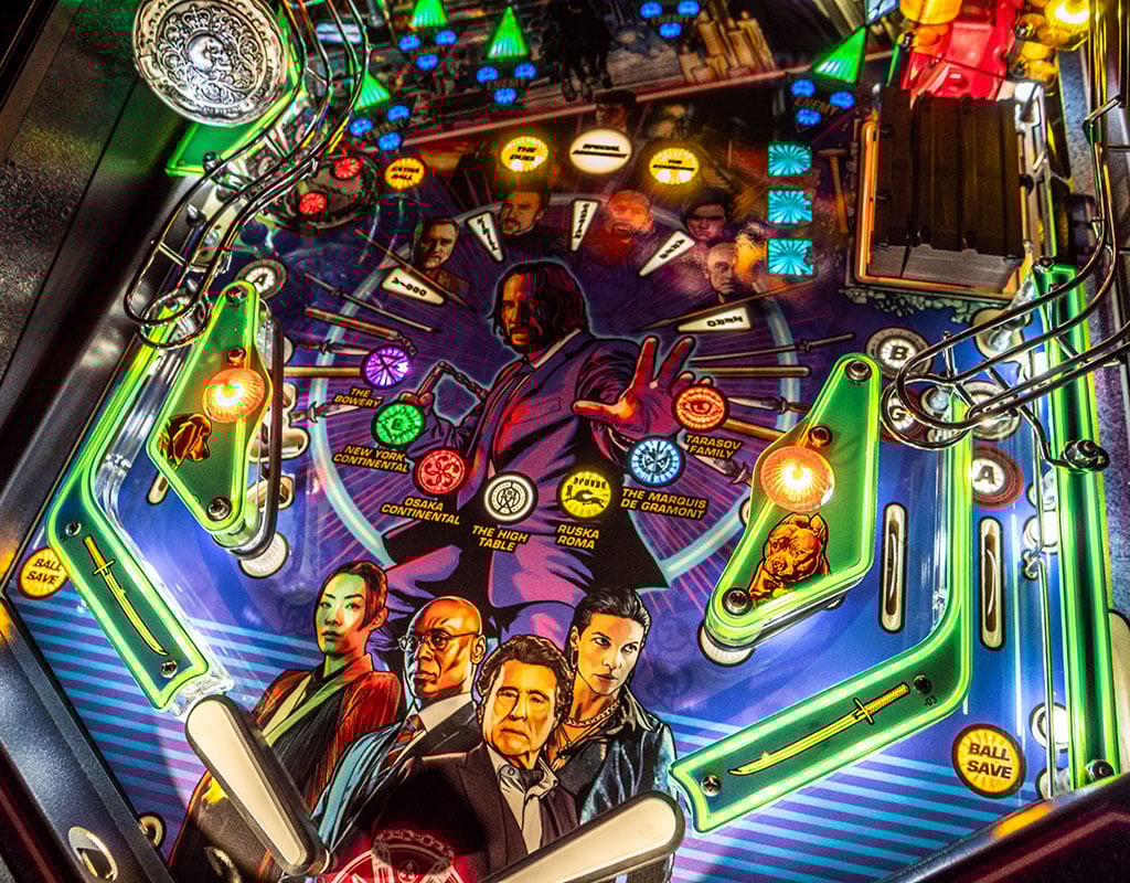 John Wick Premium Pinball Machine