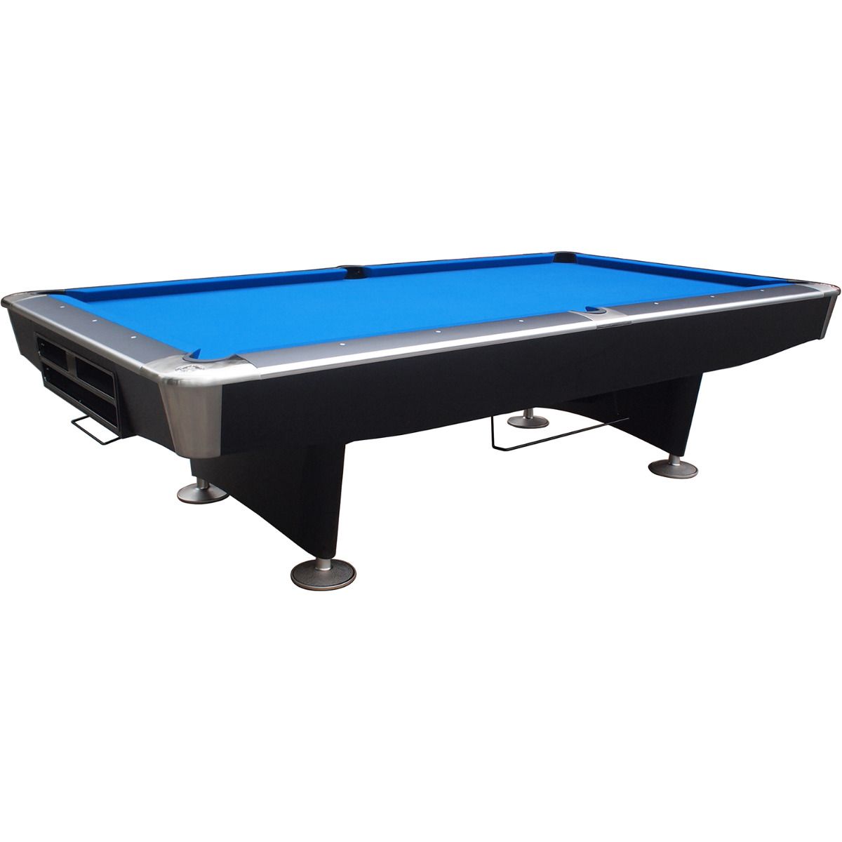 Buffalo Pro II 9ft Pool Table In Black Gloss With Drop Pockets