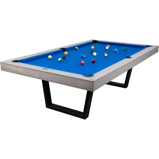 Buffalo Harlem 7ft American Pool Table With Dinning Top Conversion - Grey Ash