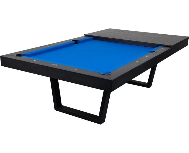 Buffalo Harlem 7ft American Pool Table With Dinning Top Conversion - Black Ash