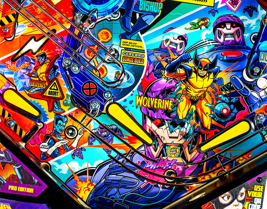 The Uncanny X-Men Pro Pinball Machine