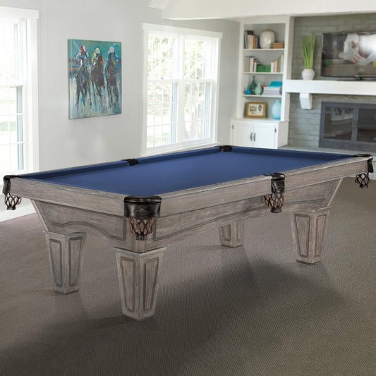 Brunswick Allenton 8ft American Billiards Table with Tapered Leg - Driftwood - Games Room