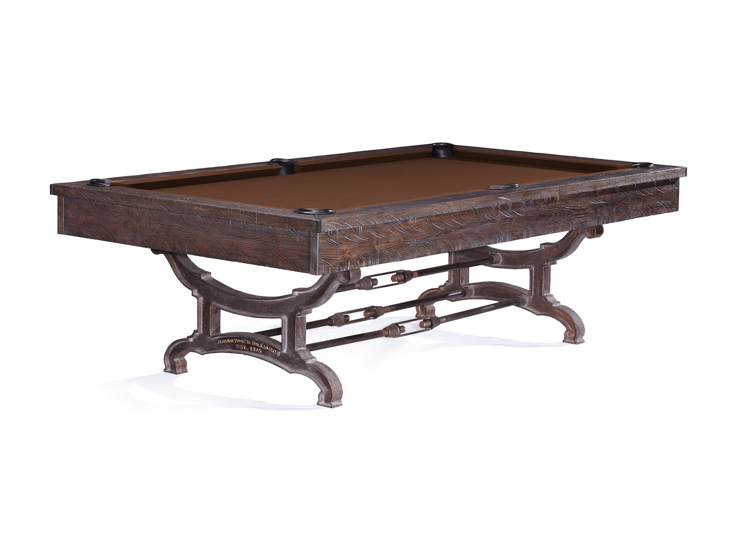 Brunswick Birmingham 8ft American Pool Table - Charcoal