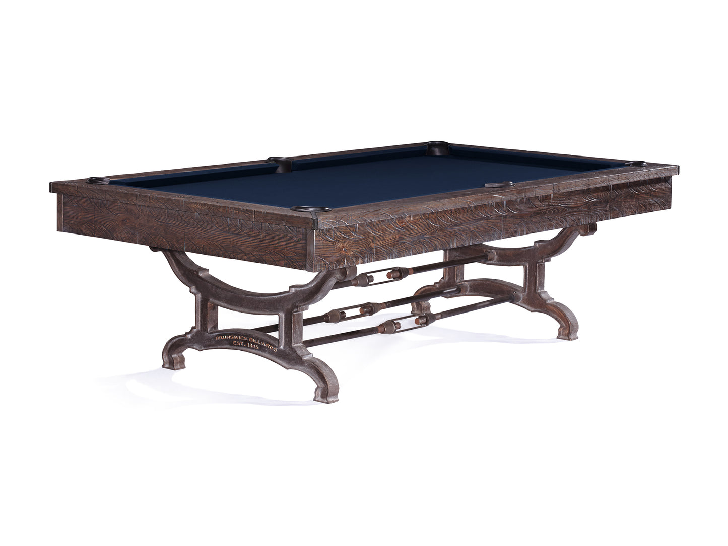 Brunswick Birmingham 8ft American Pool Table - Charcoal
