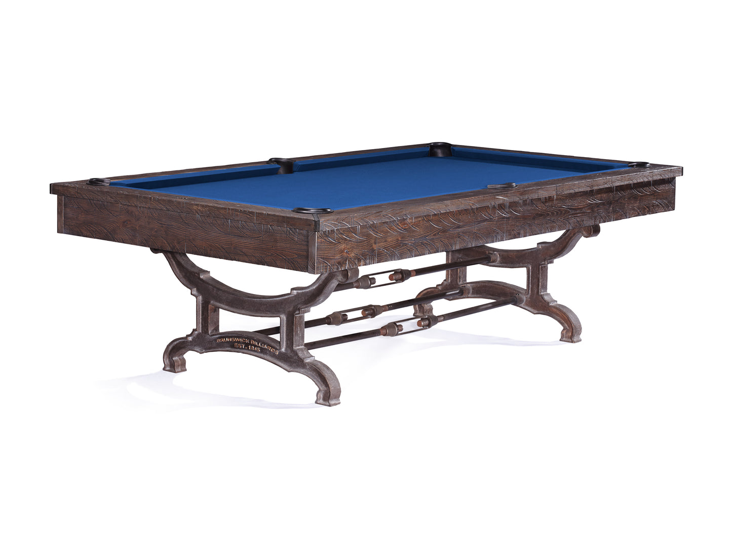 Brunswick Birmingham 8ft American Pool Table - Charcoal