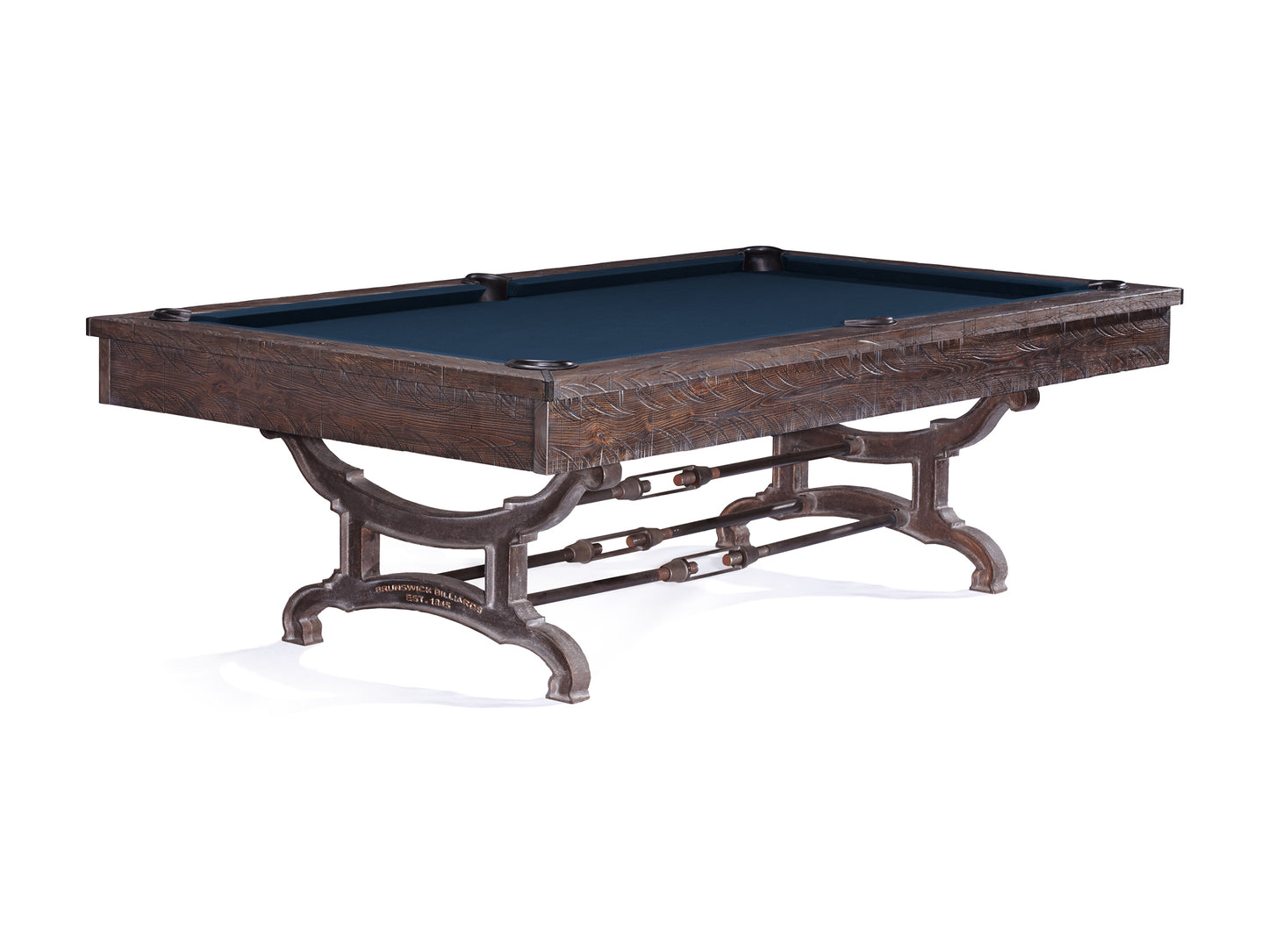 Brunswick Birmingham 8ft American Pool Table - Charcoal