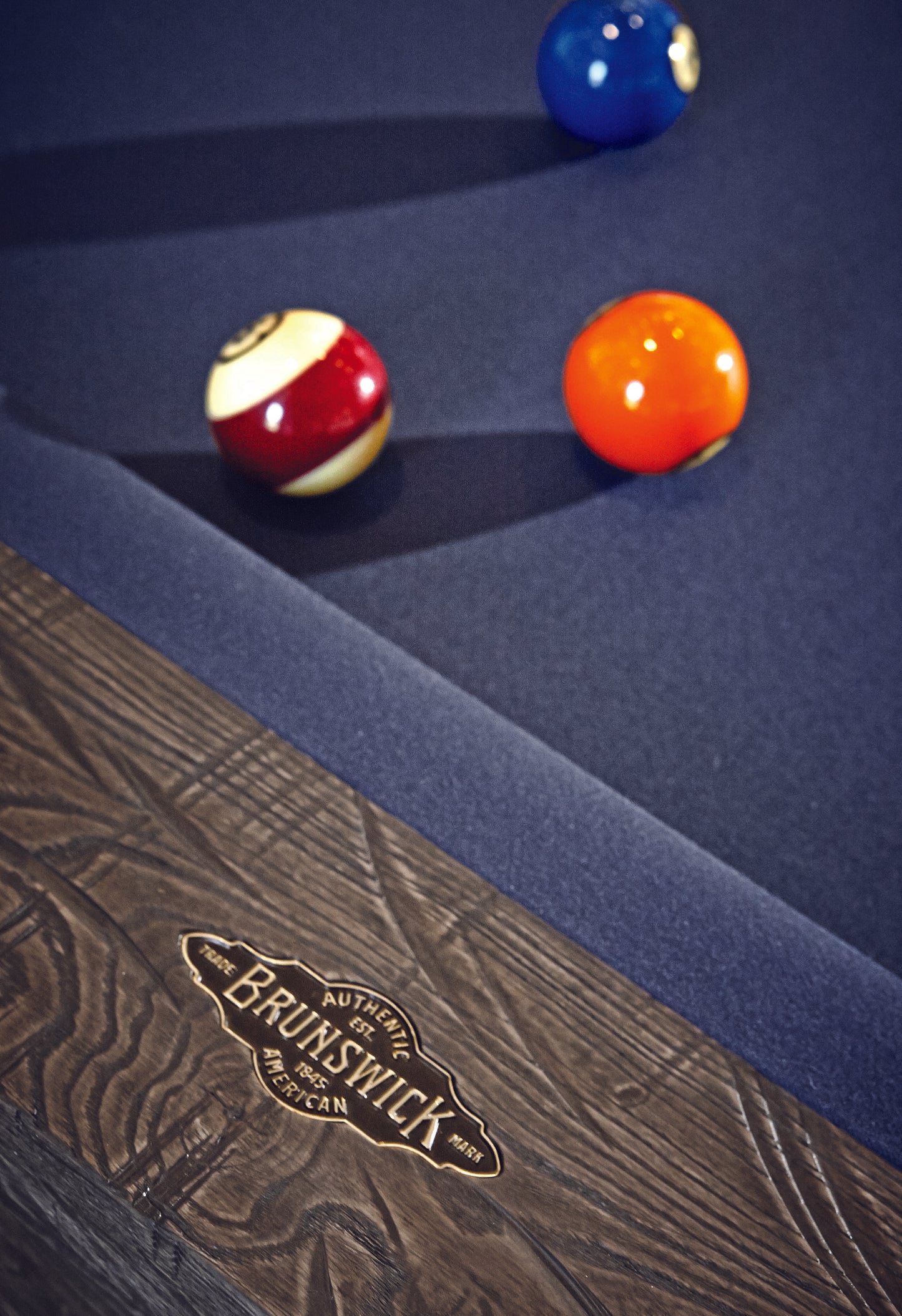 Brunswick Birmingham 8ft American Pool Table - Charcoal